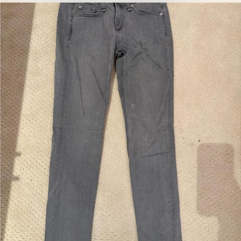 Rag & Bone Light Gray Denim Jeans